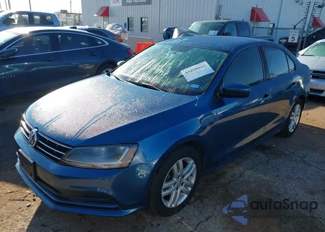 2018 Volkswagen Jetta 1.4T S from USA, damaged, VIN 3VW2B7AJ5JM214240